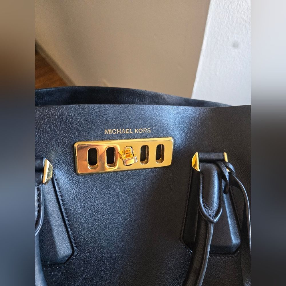 Michael Kors Collection 2 Way Tote/ Stachel - Picture 3 of 16